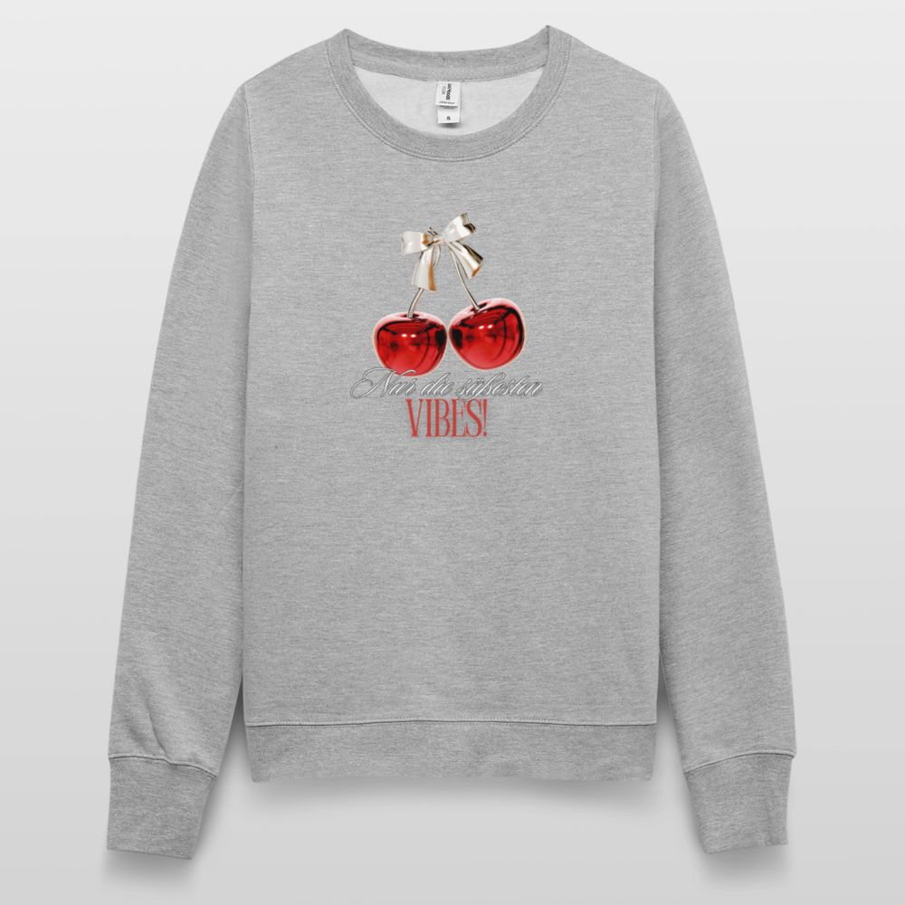 Frauen Sweatshirt - Grau meliert