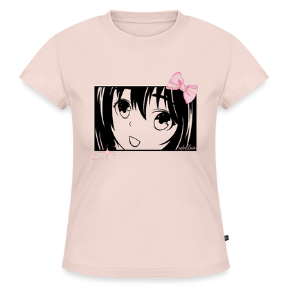 Frauen Slim Fit Organic T-Shirt - Puderrosa