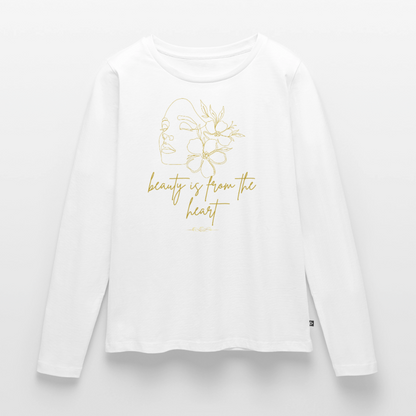 Frauen Premium Langarmshirt - Weiß