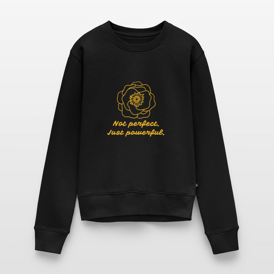 Frauen Premium Pullover - Schwarz