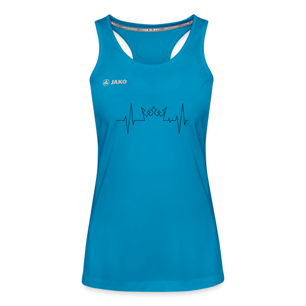 JAKO Frauen Tanktop Run 2.0 - Saphirblau