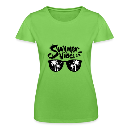 Frauen-T-Shirt von Fruit of the Loom - Hellgrün
