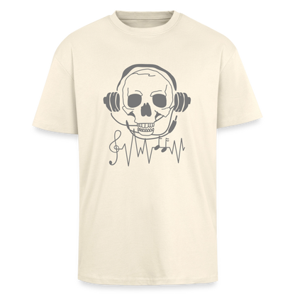 Oversized Heavyweight Unisex T-Shirt - Creme