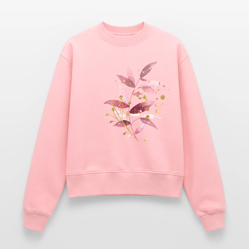 Relaxed Frauen Organic Sweatshirt - Rosa