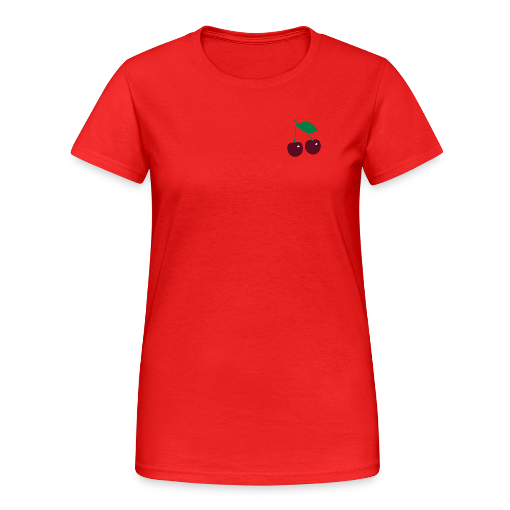 Frauen Gildan Heavy T-Shirt - Rot