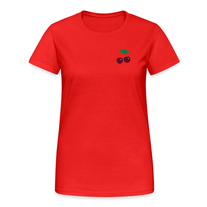 Frauen Gildan Heavy T-Shirt - Rot