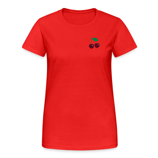 Frauen Gildan Heavy T-Shirt - Rot