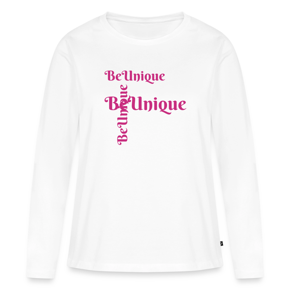 Frauen Premium Langarmshirt - Weiß