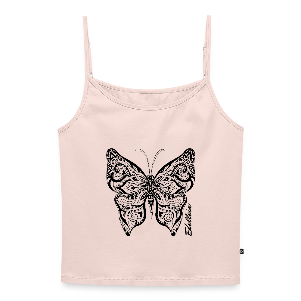Frauen Spaghetti Tank Top - Puderrosa