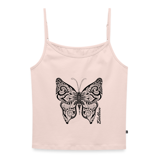 Frauen Spaghetti Tank Top - Puderrosa