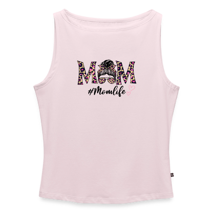 Frauen Tank Top mit U-Boot-Ausschnitt - Puderrosa