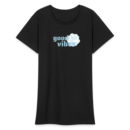 Frauen Heavy T-Shirt - Schwarz