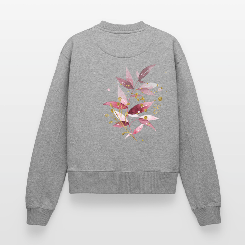 Relaxed Frauen Organic Sweatshirt - Grau meliert