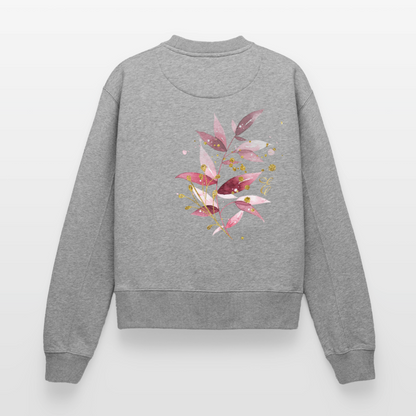 Relaxed Frauen Organic Sweatshirt - Grau meliert
