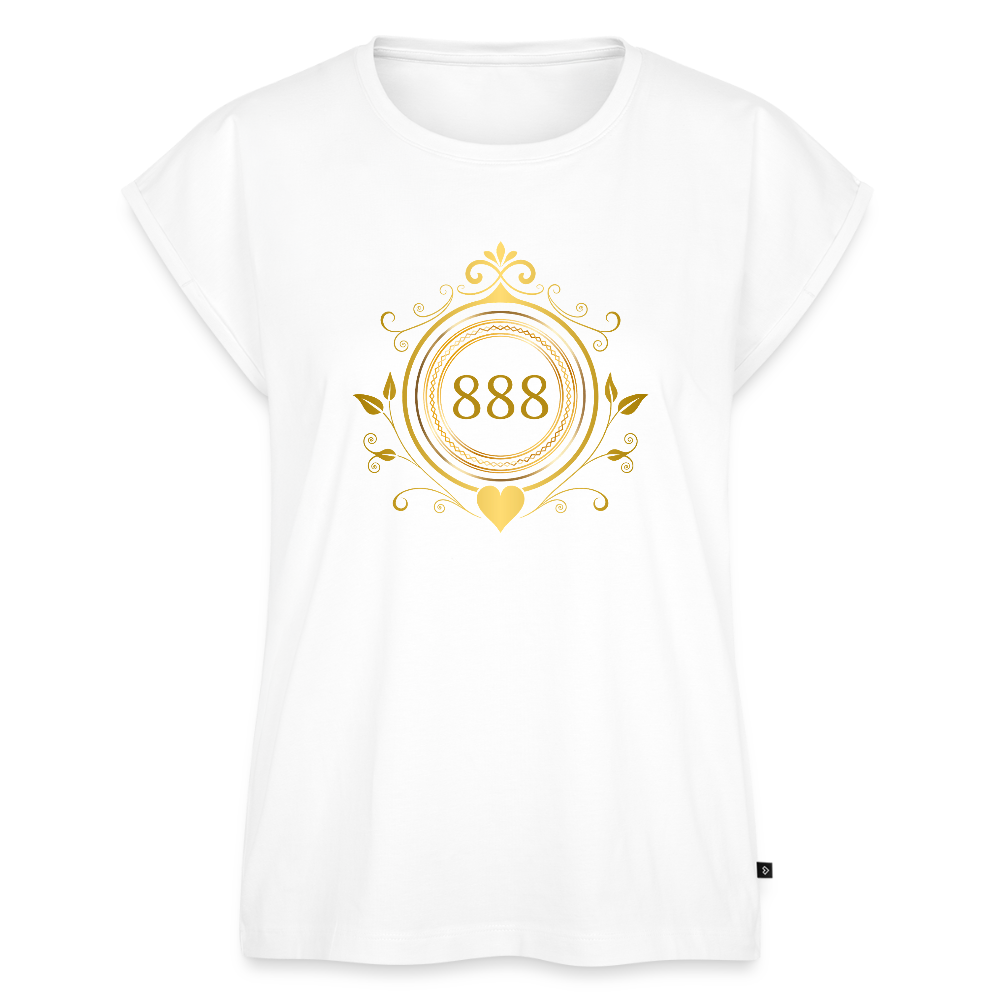 Frauen Oversize T-Shirt - Weiß