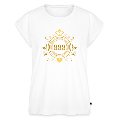 Frauen Oversize T-Shirt - Weiß