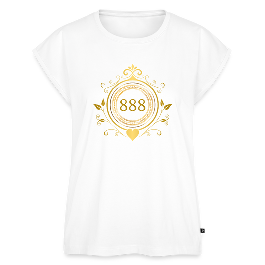 Frauen Oversize T-Shirt - Weiß