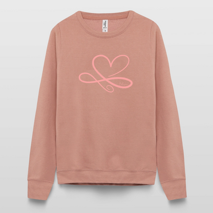 Frauen Sweatshirt - Altrosa