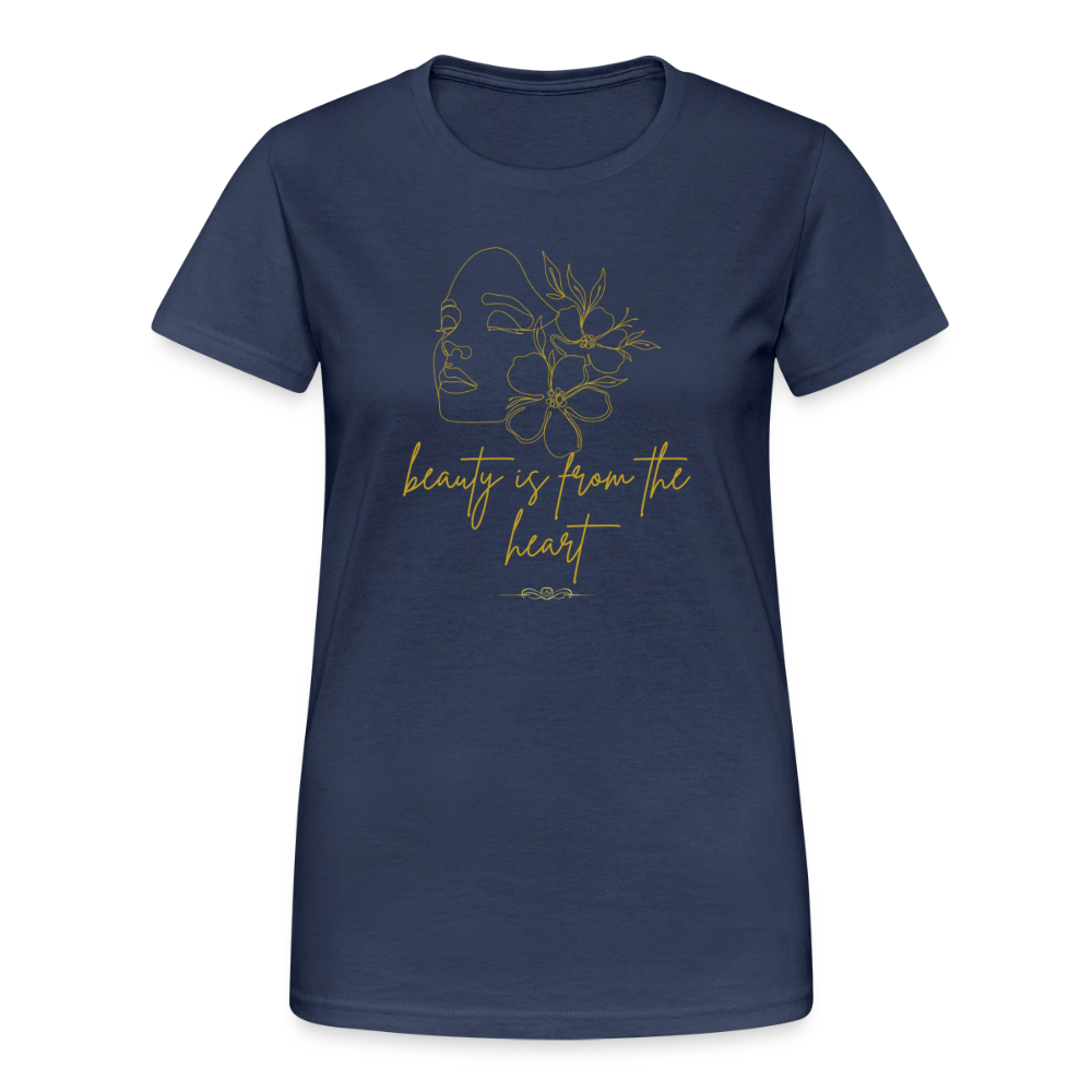 Frauen Heavy T-Shirt - Navy