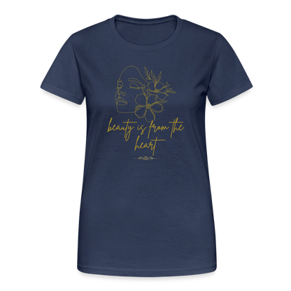 Frauen Heavy T-Shirt - Navy