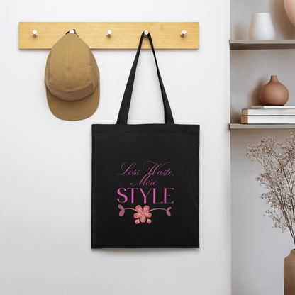 Stanley/Stella Bio-Stoffbeutel - Schwarz