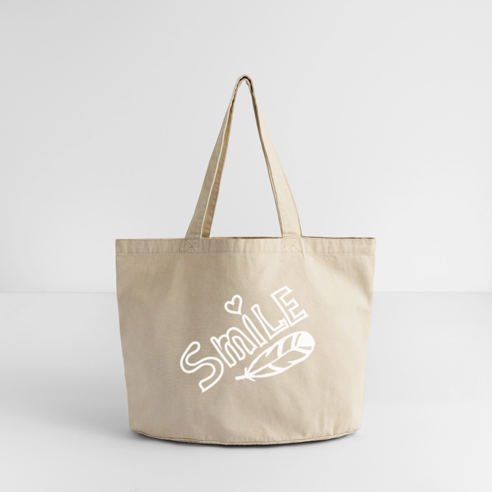 Vintage-Washed Shopper - Vintage Sand 