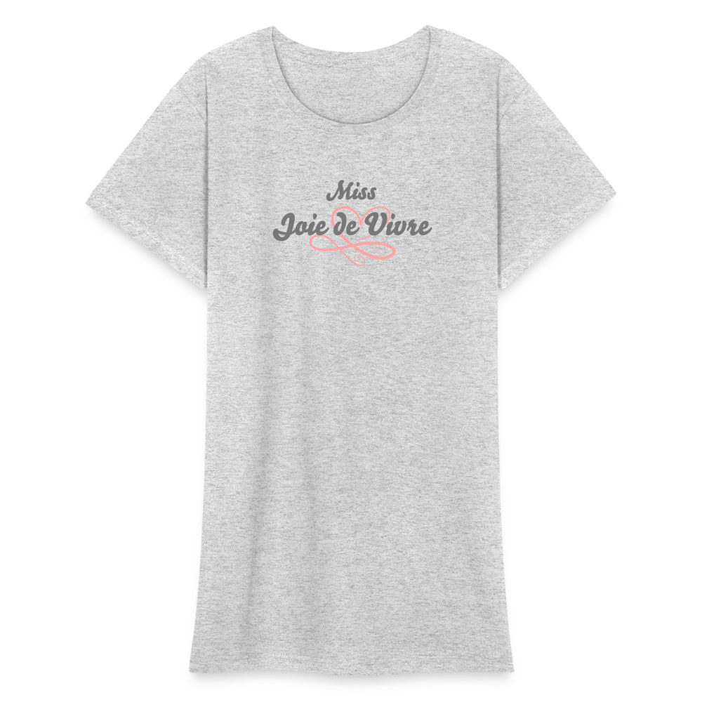 Frauen Heavy T-Shirt - Grau meliert