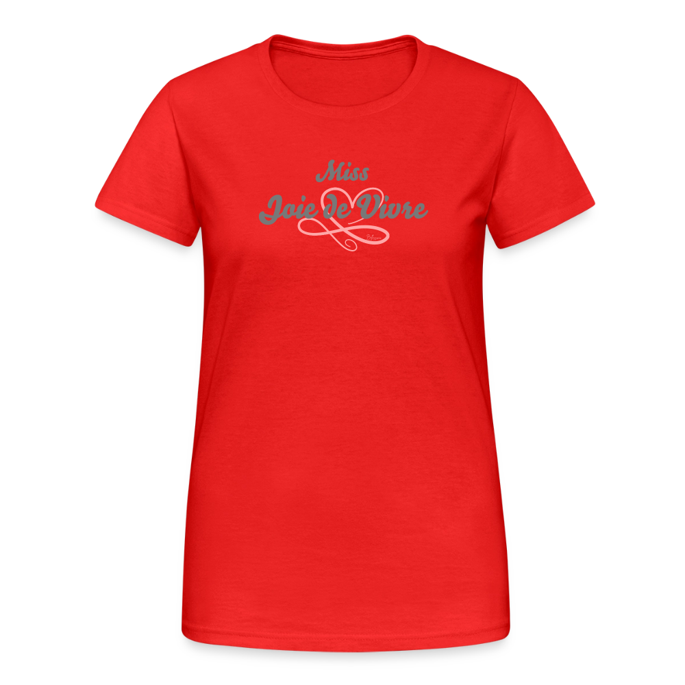 Frauen Heavy T-Shirt - Rot