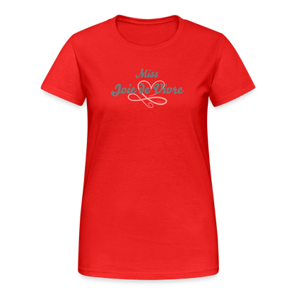 Frauen Heavy T-Shirt - Rot