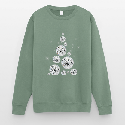 Unisex Pullover - Graugrün