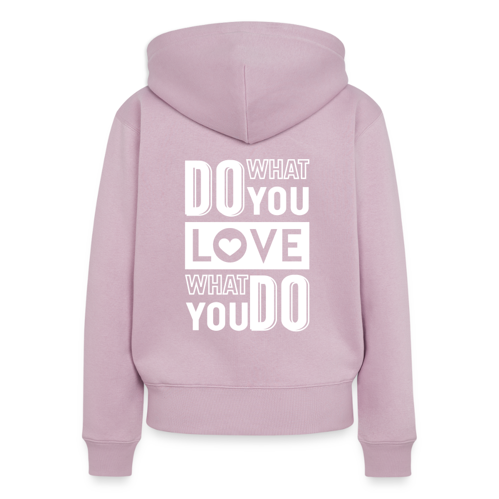 Frauen Premium Kapuzenjacke - Altrosa