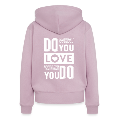 Frauen Premium Kapuzenjacke - Altrosa