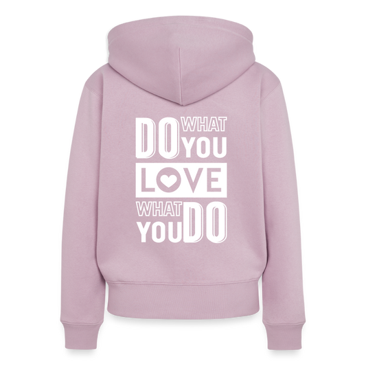 Frauen Premium Kapuzenjacke - Altrosa