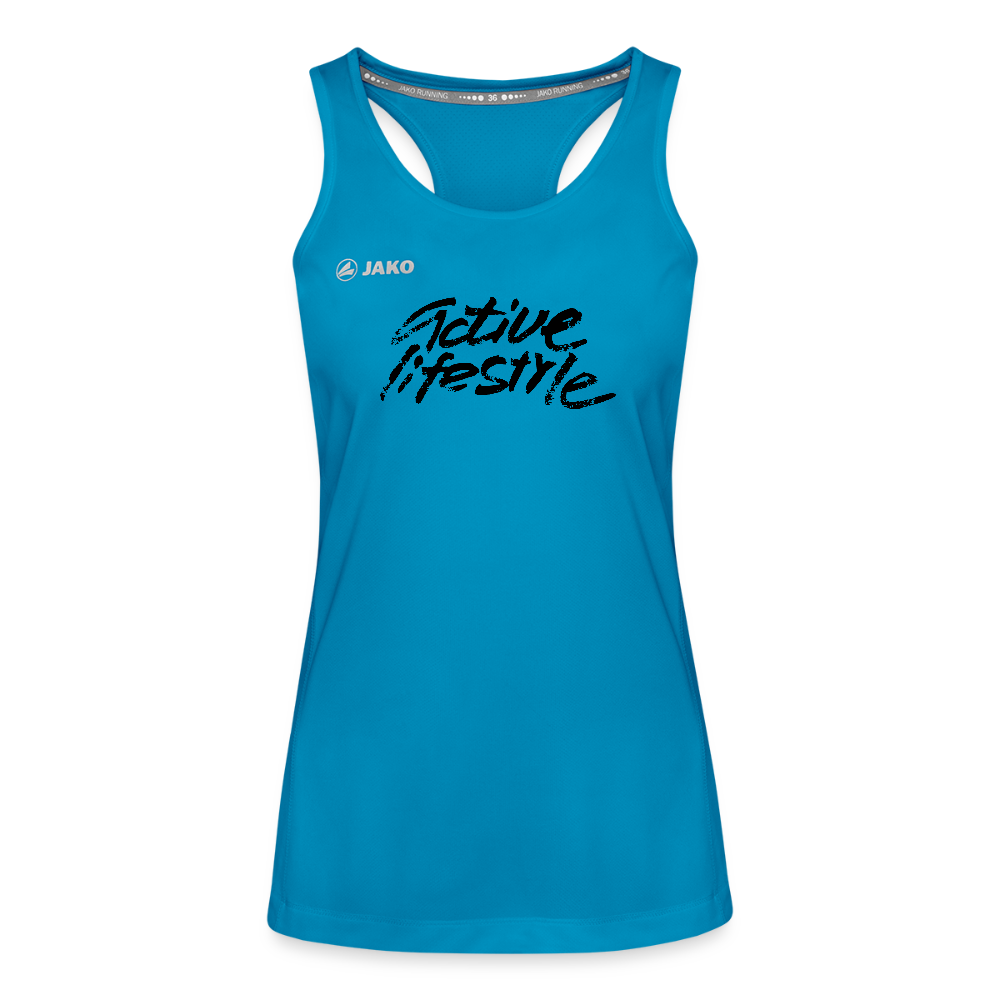 JAKO Frauen Tanktop Run 2.0 - Saphirblau
