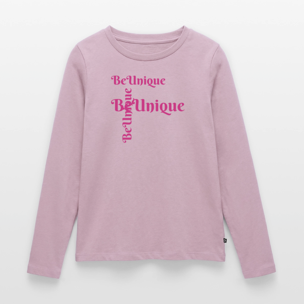 Frauen Premium Langarmshirt - Altrosa