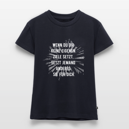 SLIM FIT Frauen Organic T-Shirt - Navy