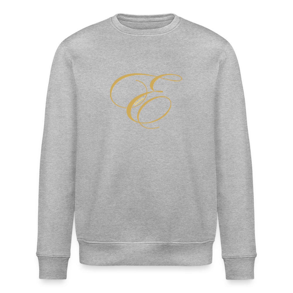 Unisex Bio-Sweatshirt ROLLER - Grau meliert