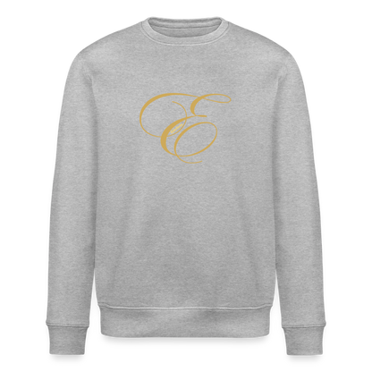 Unisex Bio-Sweatshirt ROLLER - Grau meliert