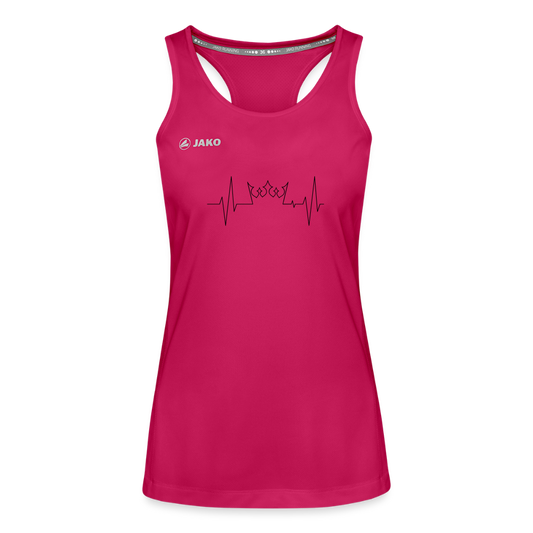 JAKO Frauen Tanktop Run 2.0 - dunkles Pink