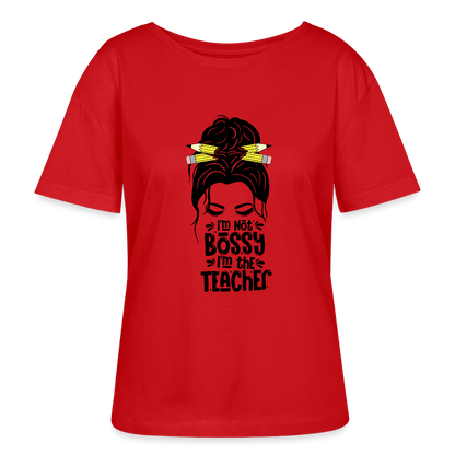 Stanley/Stella Relaxed Rundhals Frauen Bio-T-Shirt SERENA - Rot