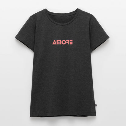 Frauen Premium T-Shirt - Anthrazit meliert