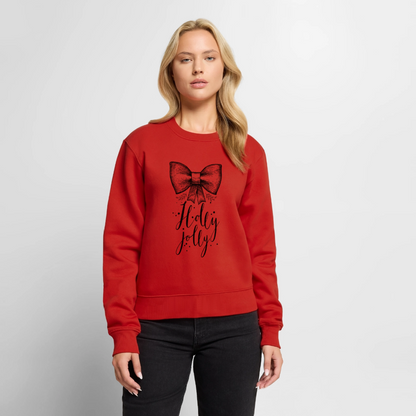 Frauen Premium Pullover - Rot