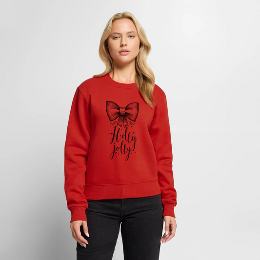 Frauen Premium Pullover - Rot