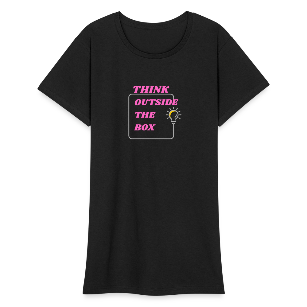 Frauen Heavy T-Shirt - Schwarz