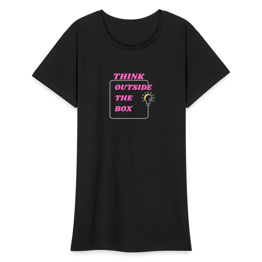 Frauen Heavy T-Shirt - Schwarz