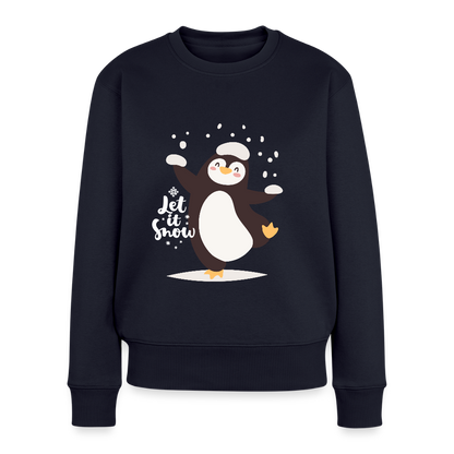 Frauen Premium Pullover - Navy