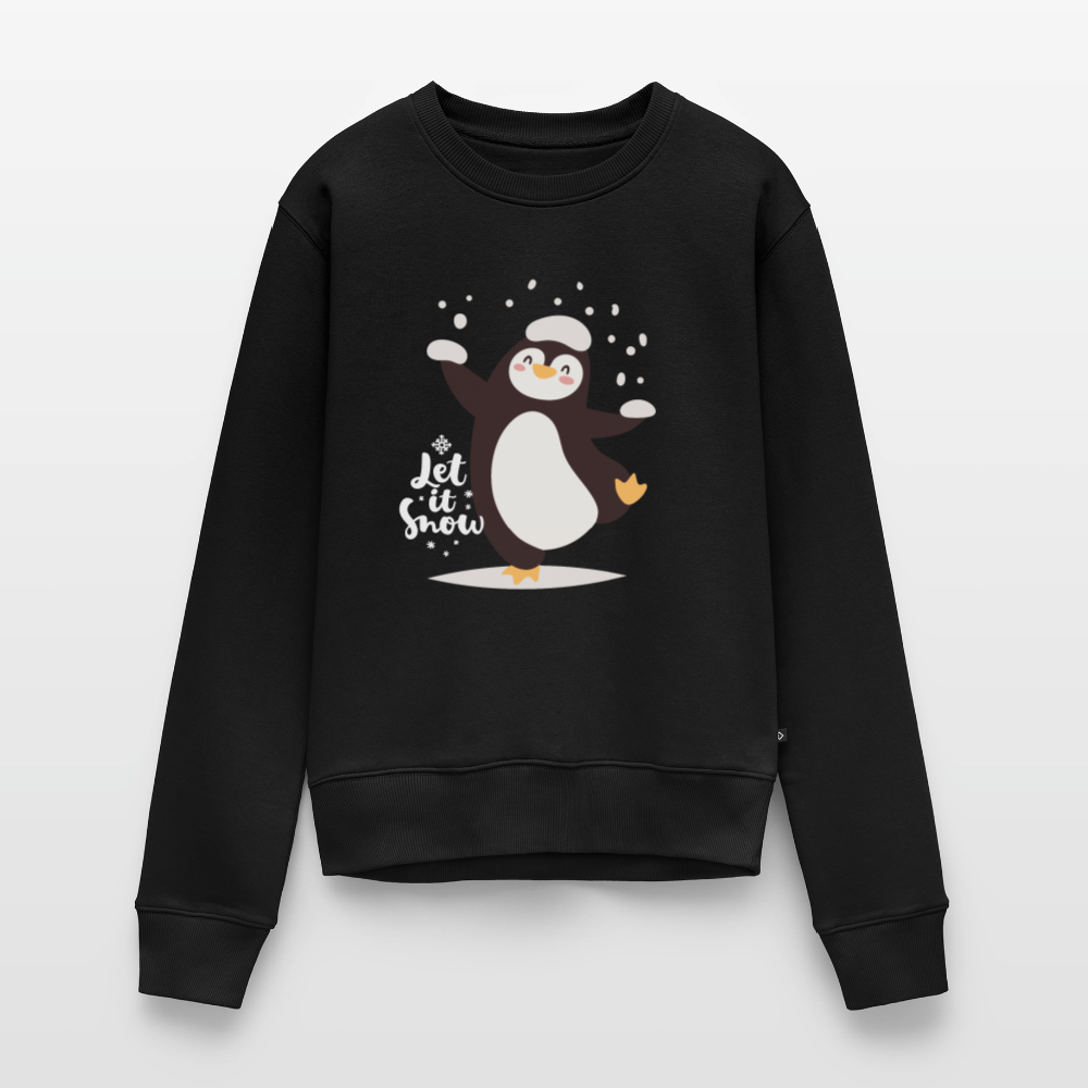 Frauen Premium Pullover - Schwarz