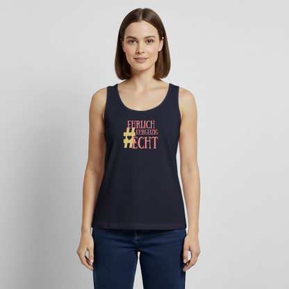 Frauen Premium Tank Top - Navy