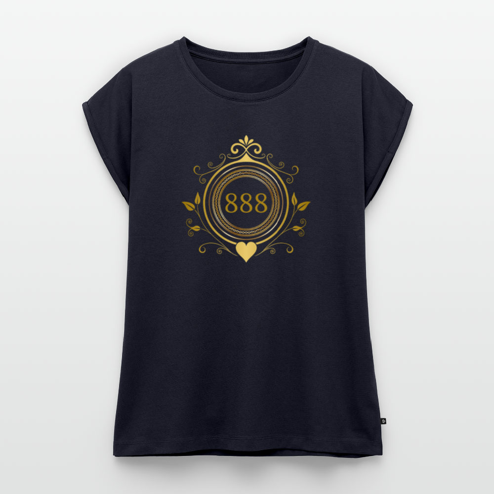 Frauen Oversize T-Shirt - Navy