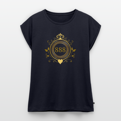 Frauen Oversize T-Shirt - Navy